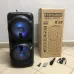 Колонка ZQS-8201 Беспроводная переносная акустическая Bluetooth с подсветкой микрофоном AUX пульт Д/У
