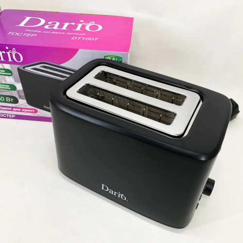 Тостер DARIO DT1007. Цвет: черный