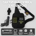 Тактическая сумка на плечо с кобурой, система MOLLE, патч-панель, Cordura (арт. 13709) - фото 2