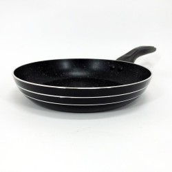 Сковорода UNIQUE UN-5152 Сковорода антипригарна 20 см темний мармур, Якісна сковорода для смаження