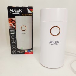 Кофемолка электрическая Adler AD 4446-wg Белая 150 Вт кухонный мини измельчитель для зерен кофе