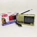 Портативная колонка радио MP3 USB Golon RX-6622. Цвет: золотой