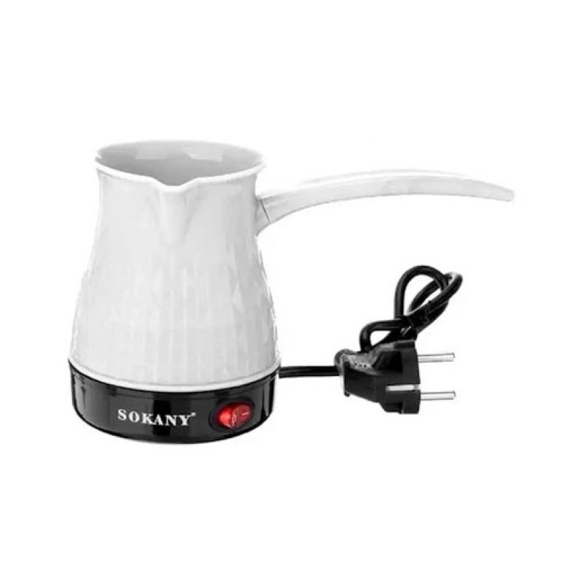 Електрична турка Sokany SK-219 500мл 500Вт для кави White