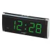 Электронные Часы VST-730-4 green, цифровые настольные сетевые часы, led alarm clock с будильником