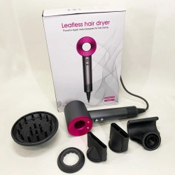 Фен Super Hair Dryer с 5 насадками для быстрой сушки и укладки волос