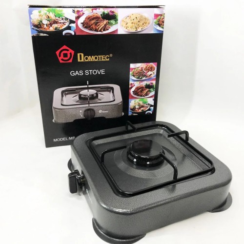 Газовая плита DOMOTEC MS-6601 на 1 конфорку. Цвет: серый