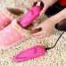 Електрична сушарка для взуття SHOES DRYER, 220V / Електросушарка для сушіння взуття. Колір: рожевий - фото 2