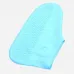Многоразовые бахилы-чехлы L (41-45 размер) для обуви силиконовые от воды и грязи. Цвет: голубой