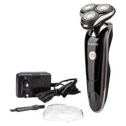 Электробритва MAGIO MG-687 3 головки, сухое/влажное бритье, высувной триммер
