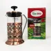 Френч-пресс Заварник для чая Con Brio CB-5160 600мл, Чайник самовар стеклянный, Чайники для заварки