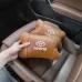 Набор кожаных подушек 2шт на подголовник Toyota. Комфортные ортопедические подушки, Toyota