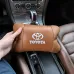 Набор кожаных подушек 2шт на подголовник Toyota. Комфортные ортопедические подушки, Toyota