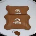 Набор кожаных подушек 2шт на подголовник Toyota. Комфортные ортопедические подушки, Toyota