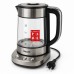 Электрочайник MAGIO MG-494, чайник прозрачный с подсветкой, чайник дисковый, электрочайник с подсветкой - фото 14