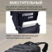 Тактический рюкзак Tactic 1000D для военных, охоты, рыбалки,  походов, путешествий и спорта. Цвет: черный - фото 30