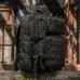 Тактический рюкзак Tactic 1000D для военных, охоты, рыбалки,  походов, путешествий и спорта. Цвет: черный - фото 42