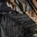 Тактический рюкзак Tactic 1000D для военных, охоты, рыбалки,  походов, путешествий и спорта. Цвет: черный
