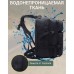 Тактический рюкзак Tactic 1000D для военных, охоты, рыбалки,  походов, путешествий и спорта. Цвет: черный - фото 48