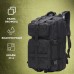 Тактический рюкзак Tactic 1000D для военных, охоты, рыбалки,  походов, путешествий и спорта. Цвет: черный - фото 51
