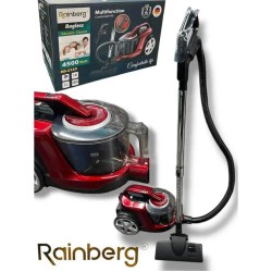 Пылесос безмешковый Rainberg RB-2320 4л Контейнерный пылесос 4500Вт с НЕРА-фильтром Мощный циклонный