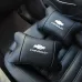 Автомобильные подушки Chevrolet из натуральной итальянской кожи + кожаный брелок в подарок