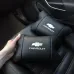 Автомобильные подушки Chevrolet из натуральной итальянской кожи + кожаный брелок в подарок