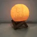 Ночник светящаяся луна Moon Lamp 13 см, Ночник для ребенка на ночь, Ночник для хорошего сна ребенка