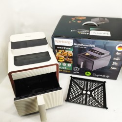 Аерофритниця Rainberg RB-2313 Потужний аерогриль 4200Вт Фрітюрниця безмасляна 9л Мультипіч