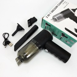 Ручной мини пылесос аккумуляторный для машины / дома с насадками AS-228