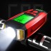 Велофара з комп'ютером та сигналом AS0808-XPG+2LED(yellow)+2COB(red), виносна кнопка - фото 2