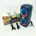 Портативная колонка TG333 2x5W с RGB подсветкой, громкая блютуз колонка. Цвет: синий - фото 12