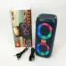 Портативная колонка TG333 2x5W с RGB подсветкой, громкая блютуз колонка. Цвет: синий - фото 4