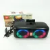 Портативная колонка TG333 2x5W с RGB подсветкой, громкая блютуз колонка. Цвет: черный - фото 18