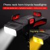 Велофара с сигналом и держателем телефона LY-25-2T6 (white+yellow), Долговечный велосипедный фонарь - фото 4