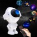 Звездный 3D проектор Astronaut Bluetooth с пультом, Проектор-ночник космонавт звездное небо в детскую - фото 2