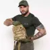 Тактическая сумка-рюкзак через плечо с Cordura 900D, камуфляж, трансформер, MOLLE