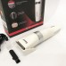 Акумуляторна машинка для стрижки волосся Gemei GM-6042, підстригальна машинка. Колір: білий - фото 5