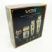 Набор для стрижки волос и бороды с насадками 3в1 VGR V-642 Аккумуляторная машинка с триммером и шейвером
