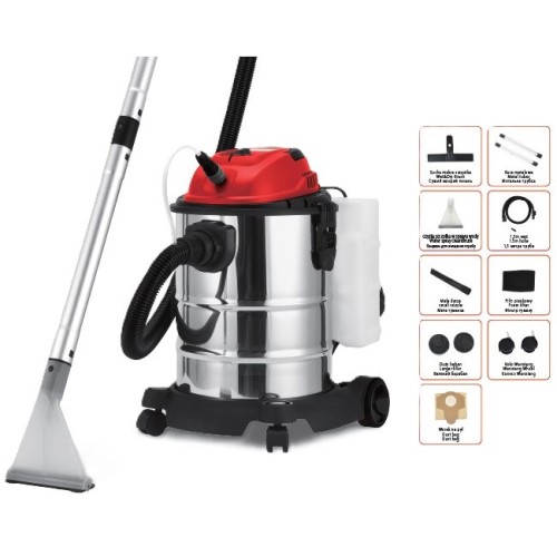 Промисловий пилосос Boxer BX-3233 для вологого та сухого прибирання 2800Вт