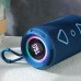 Bluetooth колонка портативная TG656 FM-радио, мощная переносная акустическая колонка. Цвет: синий - фото 3