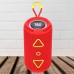 Bluetooth колонка портативная TG656 FM-радио, аккумуляторная колонка для музыки. Цвет: красный - фото 17