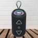 Bluetooth колонка портативная TG656 FM-радио, аккумуляторная колонка для музыки. Цвет: черный - фото 3