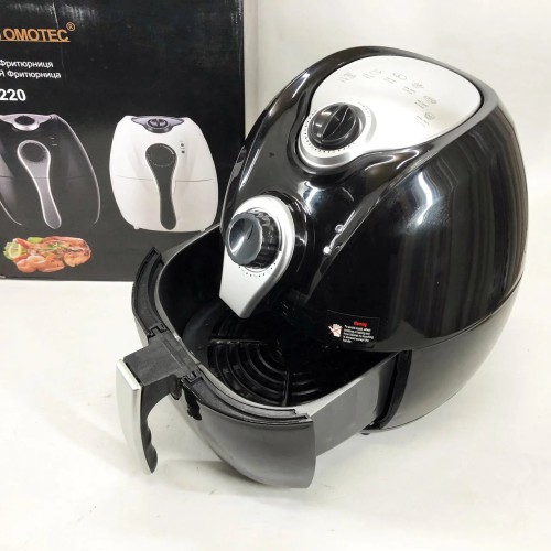 Аэрофритюрница Мультипечь Аэрогриль Domotec MS-3220 1300Вт 4.5л Безмасляная с Таймером Black