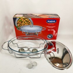 Мармит Magio MG-1208 овальный 3л