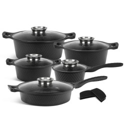 Набір посуду Edenberg EB-12913 10 предметів з ковшем та сотейником