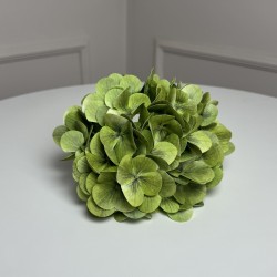Гортензия латексная искусственная h=70см d=17 cm 1шт. Цвет: салатовый