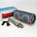 Портативная колонка TG642 с RGB подсветкой и ремешком, портативная колонка с Bluetooth. Цвет: серый
