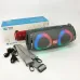 Портативная колонка TG642 с RGB подсветкой и ремешком, портативная колонка с Bluetooth. Цвет: серый