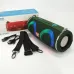 Портативная колонка TG642 с RGB подсветкой и ремешком, громкая блютуз колонка. Цвет: зеленый - фото 10