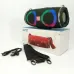 Портативная колонка TG642 с RGB подсветкой и ремешком, громкая блютуз колонка. Цвет: зеленый - фото 17